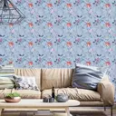 Обои флизелиновые Decoracion Июльская поляна 4x2.8 м мятные 7182002