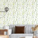 Обои флизелиновые Decoracion Изящные лютики 4x2.8 м бежевые 7182607