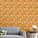 Обои флизелиновые Decoracion Буйство цветов 4x2.8 м серые/коричневые 7183907