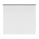 Рулонная штора Prakto Blackout Silver 140x175 см цвет белый