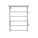 Полотенцесушитель водяной с полкой Indigo Slim 50x80 см 1" нержавеющая сталь