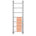 Полотенцесушитель водяной Zigzag J 30x100 см 1/2" нержавеющая сталь