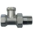 Вентиль радиаторный Tim ME009 1/2" прямое подключение