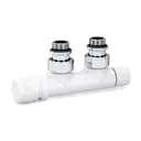 Узел нижнего подключения угловой SR Rubinetterie 0683-1500VCEA 3/4"