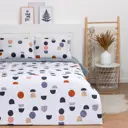 Комплект постельного белья LoveLife 9082513, семейный, сатин, цвет белый