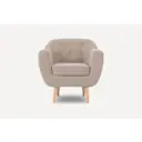 Мягкое кресло Divan.ru Роттердам 81x87x54 см велюр цвет бежевый