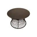 Стол круглый M-group Бонго Классика макси 80x80x51 см черный