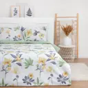 Комплект постельного белья Lovelife Yellow Flowers сатин семейный наволочки 50 x 70- 2 шт цвет желтый