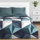 Комплект постельного белья Этель евро Даймонд 9482476 сатин