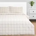 Комплект постельного белья Этель Клетка бязь 2-спальный наволочки 50 x 70- 2 шт цвет бежевый