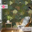 Фотообои флизелиновые Barton Wall Листья Тропики 400x270 см N16104