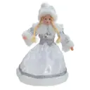 Новогодняя фигурка 793882 Снегурочка 13x21x 13 см
