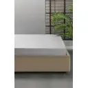 Простыня Medsleep Линдау 180x200 см перкаль на резинке цвет светло-серый