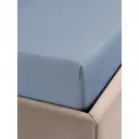 Простыня Prime prive Смоген 160x200 см сатин на резинке цвет голубой