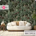 Фотообои флизелиновые Barton Wall Растения Листья 600x270 см N16006