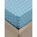 Простыня Medsleep Каталея 160x200 см сатин на резинке цвет синий