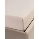 Простыня Prime prive Смоген 160x200 см сатин на резинке цвет бежевый