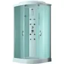 Душевая кабина с гидромассажем TIMO Eco TE-0701-T-STUN-T-CH/C 100x100 см