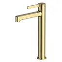 Смеситель для раковины Esko CR25Gold однорычажный цвет золото
