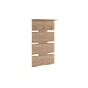 Настенная вешалка Mebelson 71x122x21 см 3 крючка цвет дуб мария