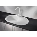 Мойка для кухни врезная Granula ST-7601 50x76 см глубина чаши 19 см кварц цвет белый