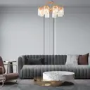 Люстра потолочная Escada Lofoyi 2116/8p 8 ламп 20 м² цвет золото