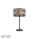 Настольная лампа Ilamp Royal 10390-3t-bk цвет черный
