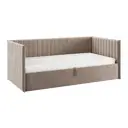 Кровать с подъемным механизмом Mebelson Твикс 212x78x101.5 см велюр цвет латте 170618.2763_СПБ2