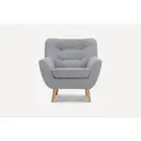 Мягкое кресло Divan.ru Витио 87x91x90 см велюр цвет серый