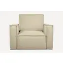 Мягкое кресло Divan.ru Эби Мини 110x87x108 см велюр цвет бежевый