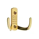 Крючки мебельные комплект 4 шт Тундра 6.80x2.30x5.20 см 2 крючка цвет золото