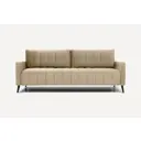 Раскладной диван Divan.ru Маркфул 217x86x103 см велюр цвет бежевый