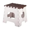 Табурет Альтернатива 27x27x31 см пластик цвет бежево-коричневый