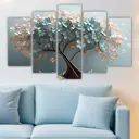 Модульная картина на стену Дерево спокойствия 80x140см MD0353