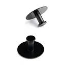 Крючок denastia A000282 цвет Черный 2 шт