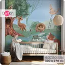Фотообои флизелиновые Barton Wall Сказочные Животные 300x270 см K30903-C