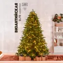 Ель новогодняя искусственная Max christmas ЕВЛФ 21 Византийская elite заснеженная 210 см