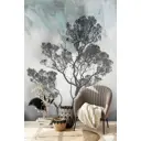 Фотообои флизелиновые Dekor vinil Силуэт дерева 200x270 см 9373dv