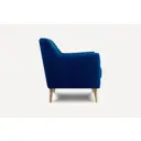 Мягкое кресло Divan.ru Оденс 74x80x80 см искусственный мех цвет темно синий