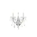Настенный светильник Ilamp Diamond W6071-2 cr+cl цвет хром