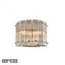 Настенный светильник Ilamp Silverstone W9503-2-nic цвет прозрачный/никель