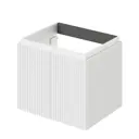 Тумба под раковину ИТАНА подвесная BAND 60 600x471x500 Soft touch цвет белый матовый