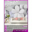 Фотообои флизелиновые Homepick StouneFlowers 100x270 см