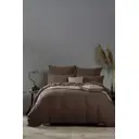 Пододеяльник Sleep ix Юко 1016.02065 205x175 см сатин цвет темно-коричневый