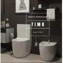 Унитаз-компакт Timo TK-401 горизонтальный слив