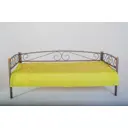 Кровать Red black Оптима 200x77.5x90 см Металл цвет коричневый