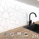 Стеновая панель матовая Фартукофф Теларана 200x60x0.15 см ПВХ цвет разноцветный