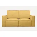 Раскладной диван Divan.ru Эби Мини 180x87x108 см велюр цвет жёлтый