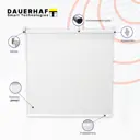 Рулонная штора с электроприводом 1.25*2 м и пультом ду Dauerhaft Zigbee димаут белый (мотор справа) Zigbee-РШДРДБ-1250