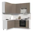 Кухонный гарнитур Стендмебель КсенияКГ170-200в-БКМ 200x237x60 см ЛДСП цвет капучино